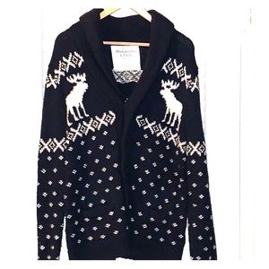 Moose Inspired A&F Cardigan